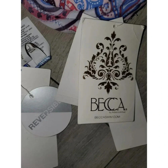 Becca By Rebecca Reversible Wrap Bikini set Medium - Picture 6 of 12